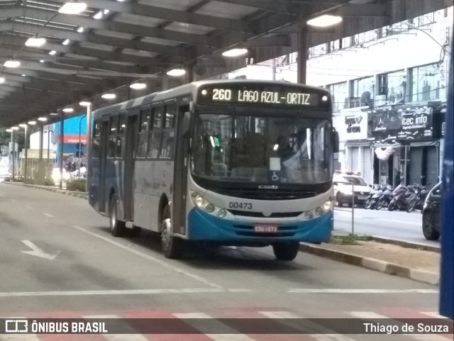 Viação Cidade de Caieiras 00473 na cidade de Franco da Rocha, São Paulo, Brasil, por Thiago de Souza. Número da foto: #10504322.