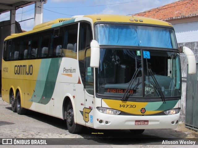 Empresa Gontijo de Transportes 14730 na cidade de Fortaleza, Ceará, Brasil, por Alisson Wesley. ID da foto: 10505453.