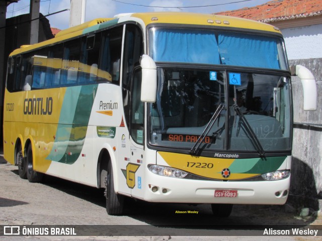 Empresa Gontijo de Transportes 17220 na cidade de Fortaleza, Ceará, Brasil, por Alisson Wesley. ID da foto: 10505434.