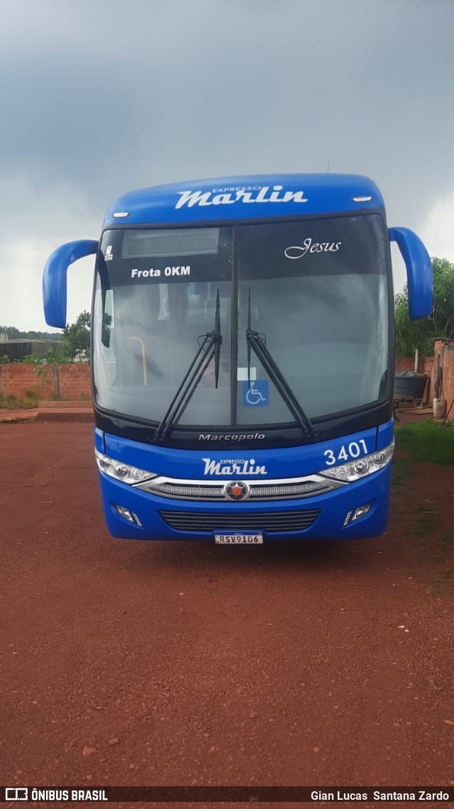 Expresso Marlin 3401 na cidade de Pimenta Bueno, Rondônia, Brasil, por Gian Lucas  Santana Zardo. ID da foto: 10504314.