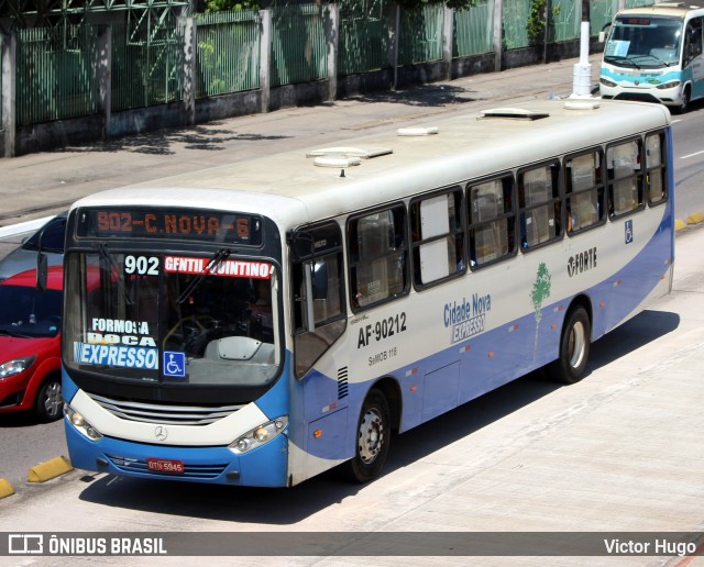 Viação Forte AF-90212 na cidade de Belém, Pará, Brasil, por Victor Hugo. Número da foto: #10505707.