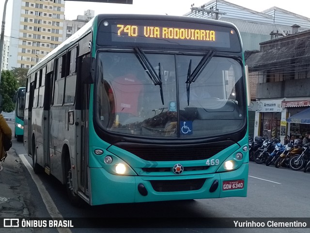 VSFL - Viação São Francisco 469 na cidade de Juiz de Fora, Minas Gerais, Brasil, por Yurinhoo Clementino. ID da foto: 10506493.