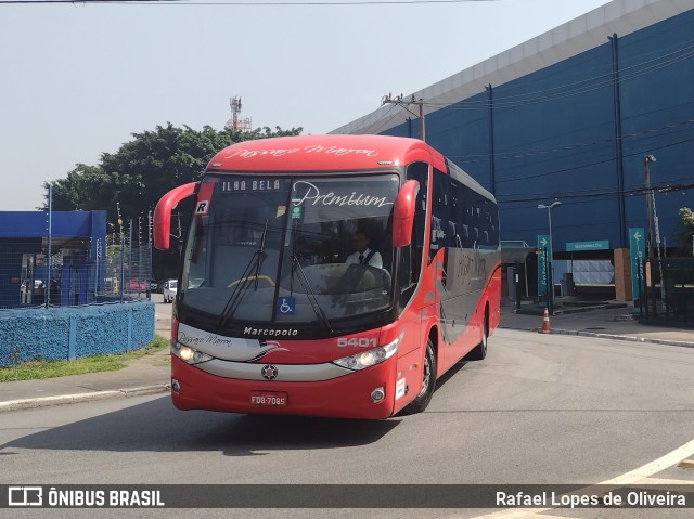 Empresa de Ônibus Pássaro Marron 5401 na cidade de São Paulo, São Paulo, Brasil, por Rafael Lopes de Oliveira. ID da foto: 10504337.