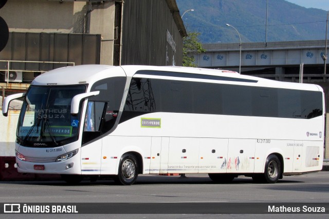 Costa Verde Transportes RJ 217.000 na cidade de Rio de Janeiro, Rio de Janeiro, Brasil, por Matheus Souza. Número da foto: #10503828.