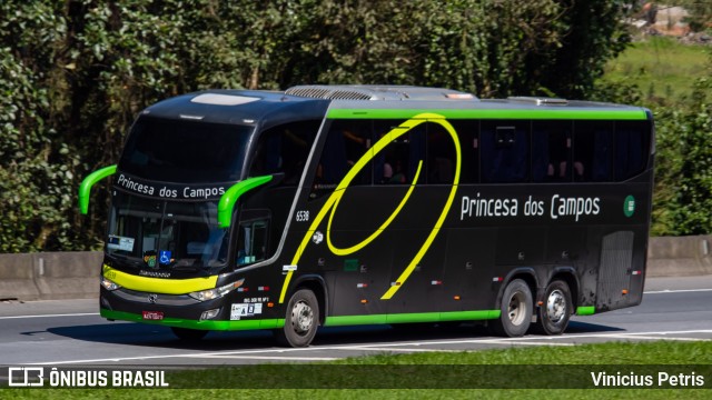 Expresso Princesa dos Campos 6538 na cidade de Joinville, Santa Catarina, Brasil, por Vinicius Petris. Número da foto: #10507101.