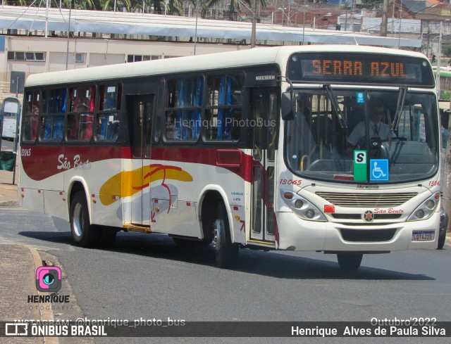 Viação São Bento Ribeirão Preto 13065 na cidade de Ribeirão Preto, São Paulo, Brasil, por Henrique Alves de Paula Silva. Número da foto: #10508063.