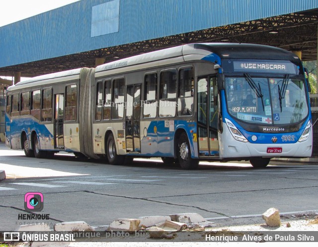 VB Transportes e Turismo 1992 na cidade de Campinas, São Paulo, Brasil, por Henrique Alves de Paula Silva. ID da foto: 10508079.