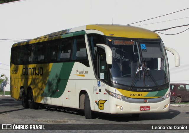 Empresa Gontijo de Transportes 19290 na cidade de Juiz de Fora, Minas Gerais, Brasil, por Leonardo Daniel. Número da foto: #10509785.