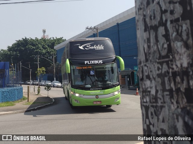 Expresso Satélite Norte 18008 na cidade de São Paulo, São Paulo, Brasil, por Rafael Lopes de Oliveira. ID da foto: 10508966.