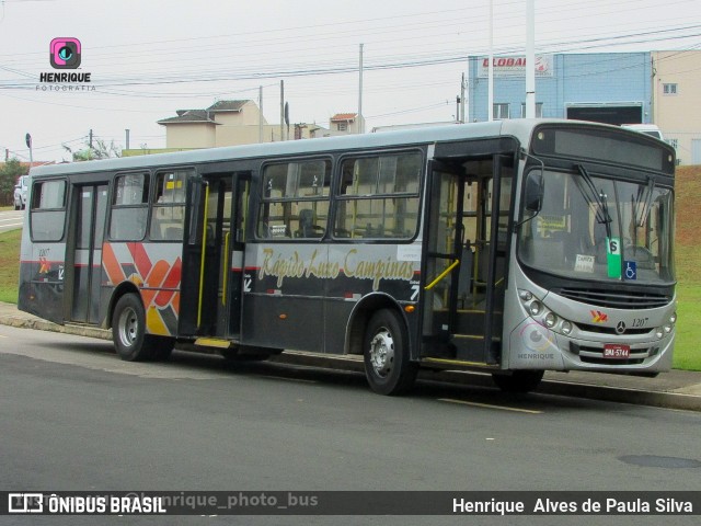 Rápido Campinas 1207 na cidade de Indaiatuba, São Paulo, Brasil, por Henrique Alves de Paula Silva. ID da foto: 10508260.