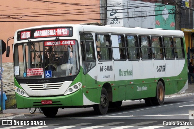 Viação Forte AF-54818 na cidade de Belém, Pará, Brasil, por Fabio Soares. ID da foto: 10509006.