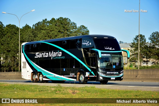 Santa Maria Turismo 2030 na cidade de Barueri, São Paulo, Brasil, por Michael  Alberto Vieira. ID da foto: 10508214.