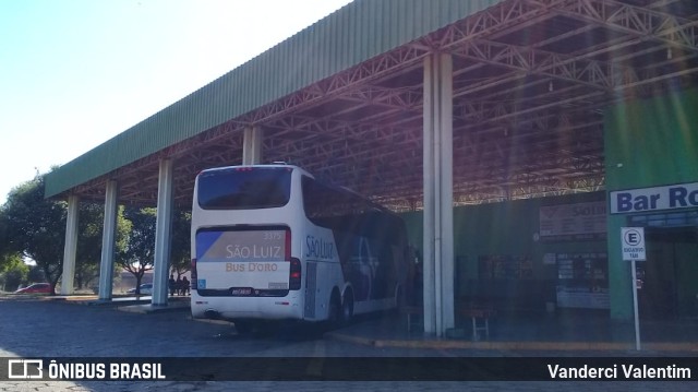 Viação São Luiz 3375 na cidade de Água Clara, Mato Grosso do Sul, Brasil, por Vanderci Valentim. Número da foto: #10508161.