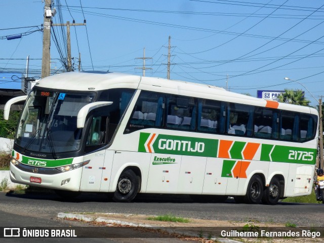 Empresa Gontijo de Transportes 21725 na cidade de Teresina, Piauí, Brasil, por Guilherme Fernandes Rêgo. ID da foto: 10509445.