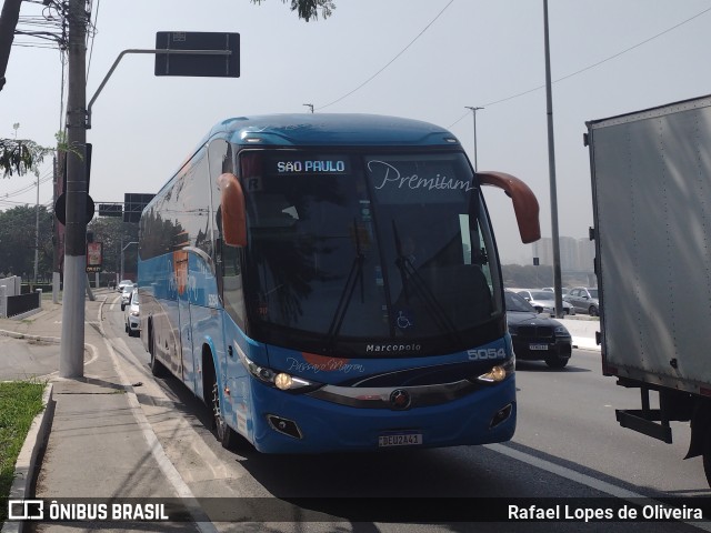 Empresa de Ônibus Pássaro Marron 5054 na cidade de São Paulo, São Paulo, Brasil, por Rafael Lopes de Oliveira. Número da foto: #10509162.