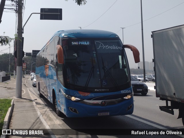 Empresa de Ônibus Pássaro Marron 5054 na cidade de São Paulo, São Paulo, Brasil, por Rafael Lopes de Oliveira. ID da foto: 10509162.