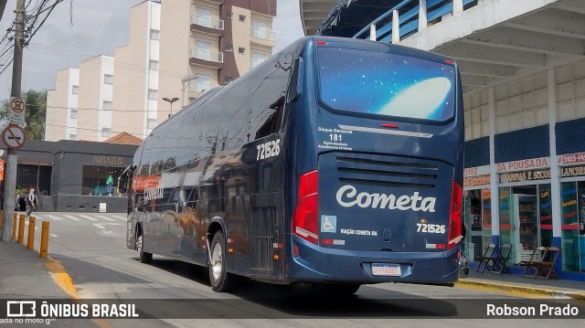 Viação Cometa 721526 na cidade de Aparecida, São Paulo, Brasil, por Robson Prado. ID da foto: 10510726.