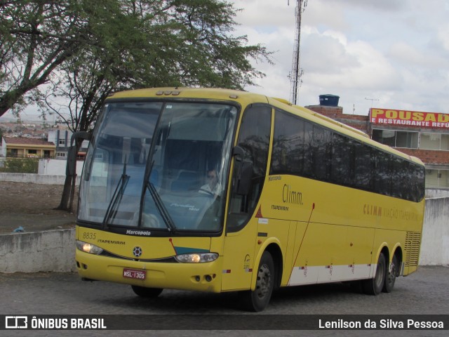 Viação Itapemirim 8835 na cidade de Caruaru, Pernambuco, Brasil, por Lenilson da Silva Pessoa. Número da foto: #10508803.