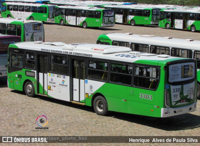 VB Transportes e Turismo 3303 na cidade de Campinas, São Paulo, Brasil, por Henrique Alves de Paula Silva. ID da foto: 10508076.