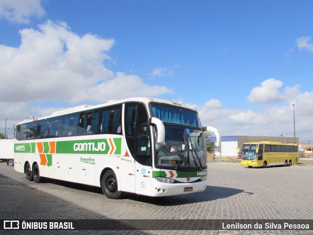 Empresa Gontijo de Transportes 14855 na cidade de Caruaru, Pernambuco, Brasil, por Lenilson da Silva Pessoa. ID da foto: 10508754.