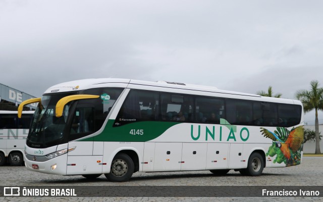 Empresa União de Transportes 4145 na cidade de Balneário Camboriú, Santa Catarina, Brasil, por Francisco Ivano. Número da foto: #10510309.