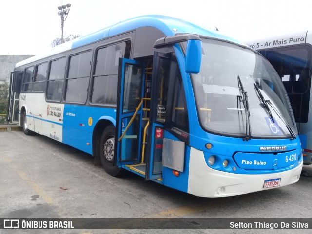 Viação Paratodos > São Jorge > Metropolitana São Paulo > Mobibrasil 6 4210 na cidade de São Paulo, São Paulo, Brasil, por Selton Thiago Da Silva. Número da foto: #10509242.