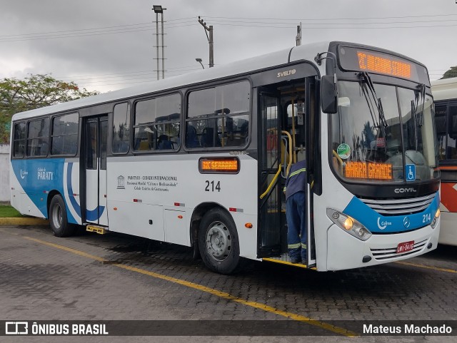 Colitur Transportes Rodoviários 214 na cidade de Paraty, Rio de Janeiro, Brasil, por Mateus Machado. ID da foto: 10509127.