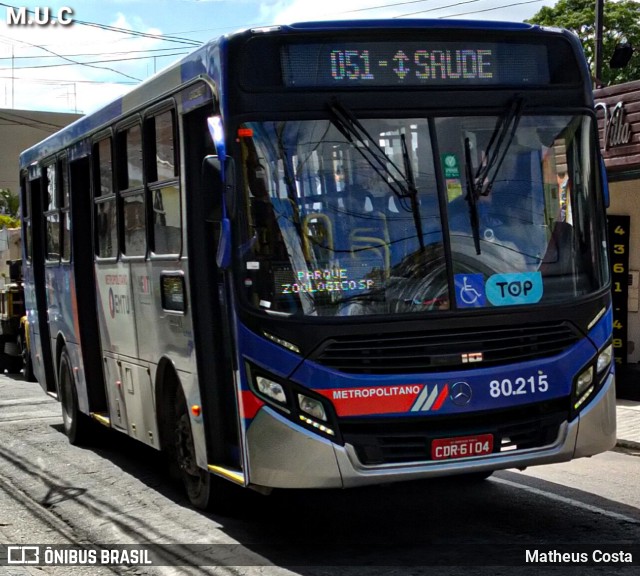 Next Mobilidade - ABC Sistema de Transporte 80.215 na cidade de São Bernardo do Campo, São Paulo, Brasil, por Matheus Costa. Número da foto: #10508740.
