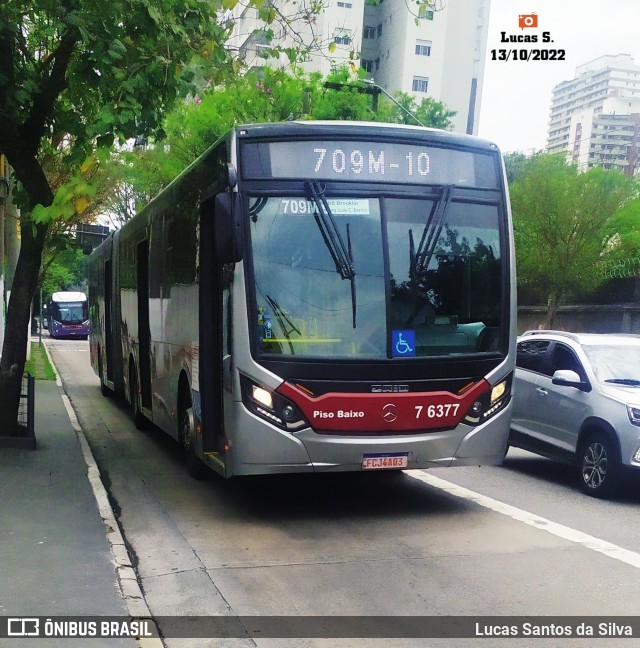 Viação Gatusa Transportes Urbanos 7 6377 na cidade de São Paulo, São Paulo, Brasil, por Lucas Santos da Silva. ID da foto: 10507960.