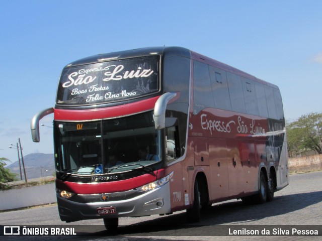 Expresso São Luiz 7790 na cidade de Caruaru, Pernambuco, Brasil, por Lenilson da Silva Pessoa. Número da foto: #10508763.