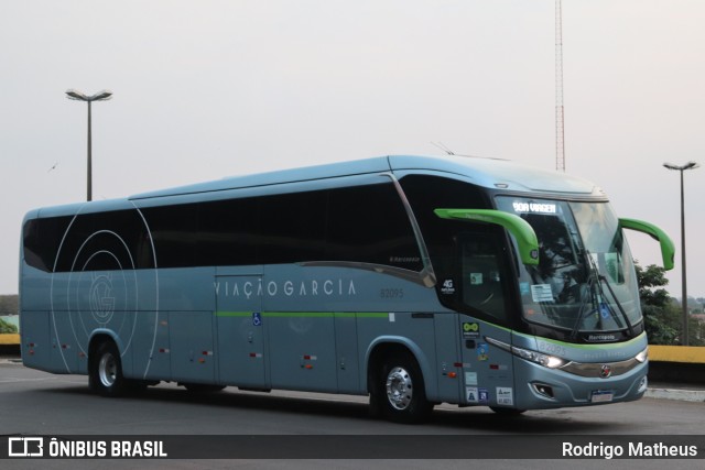 Viação Garcia 82095 na cidade de Londrina, Paraná, Brasil, por Rodrigo Matheus. Número da foto: #10509901.