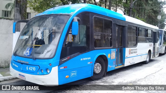 Viação Paratodos > São Jorge > Metropolitana São Paulo > Mobibrasil 6 4210 na cidade de São Paulo, São Paulo, Brasil, por Selton Thiago Da Silva. Número da foto: #10509130.
