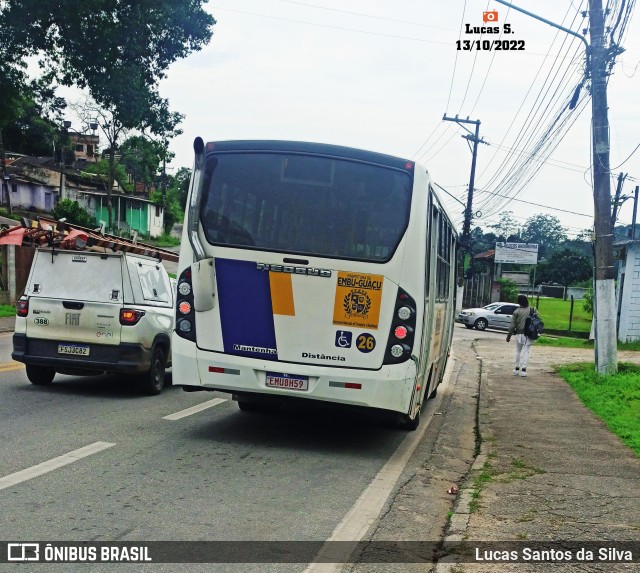 Transporte Alternativo de Embu-Guaçu 26 na cidade de Embu-Guaçu, São Paulo, Brasil, por Lucas Santos da Silva. Número da foto: #10507970.