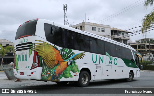 Empresa União de Transportes 4145 na cidade de Balneário Camboriú, Santa Catarina, Brasil, por Francisco Ivano. ID da foto: 10510316.