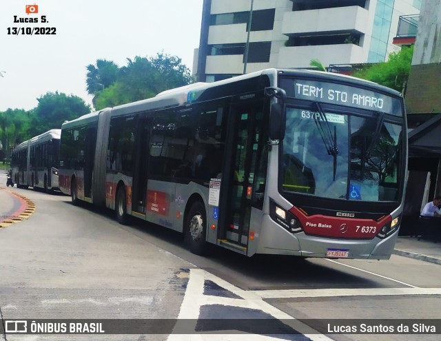 Viação Gatusa Transportes Urbanos 7 6373 na cidade de São Paulo, São Paulo, Brasil, por Lucas Santos da Silva. ID da foto: 10507946.