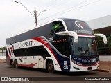 Viação Sete 034 na cidade de Uruçuí, Piauí, Brasil, por Marcondes Cardoso. Número da foto: #:id.