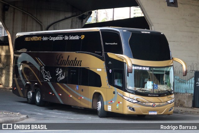 Linhatur Turismo e Fretamento 8020 na cidade de Belo Horizonte, Minas Gerais, Brasil, por Rodrigo Barraza. Número da foto: #10511992.