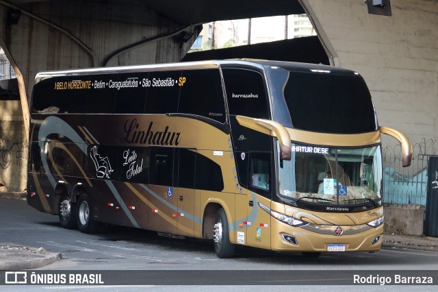 Linhatur Turismo e Fretamento 8020 na cidade de Belo Horizonte, Minas Gerais, Brasil, por Rodrigo Barraza. ID da foto: 10511992.