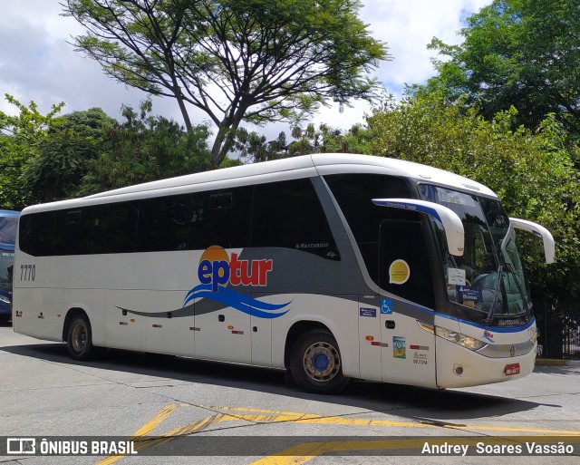 EPTur Turismo 7770 na cidade de São Paulo, São Paulo, Brasil, por Andrey  Soares Vassão. Número da foto: #10513094.