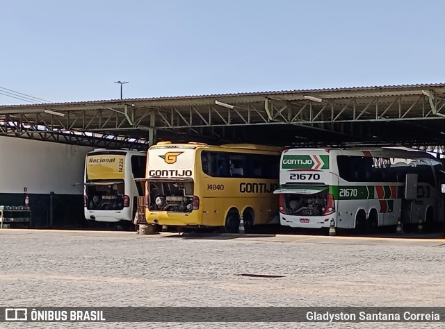 Empresa Gontijo de Transportes 21670 na cidade de Aracaju, Sergipe, Brasil, por Gladyston Santana Correia. ID da foto: 10510921.