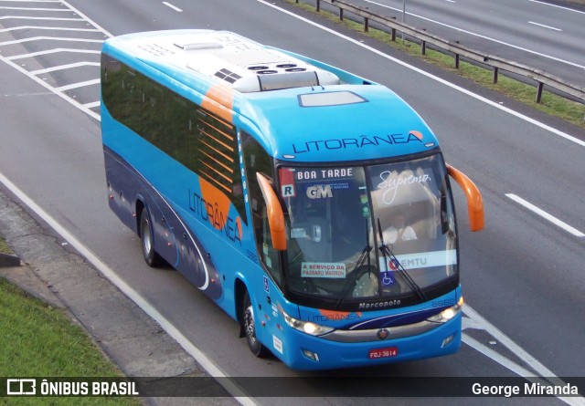 Litorânea Transportes Coletivos 5682 na cidade de São José dos Campos, São Paulo, Brasil, por George Miranda. ID da foto: 10512890.