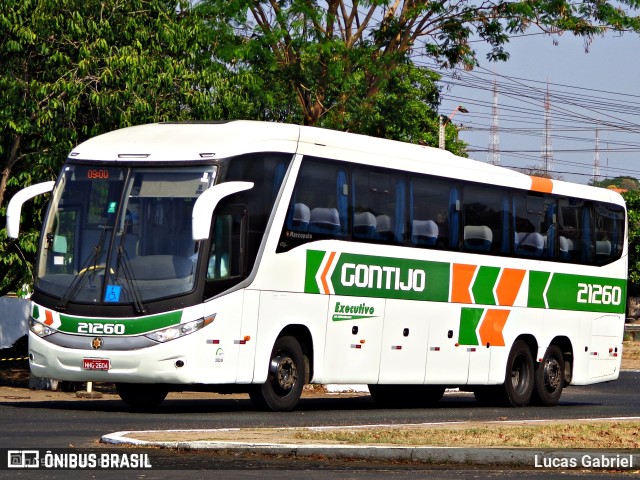 Empresa Gontijo de Transportes 21260 na cidade de Teresina, Piauí, Brasil, por Lucas Gabriel. Número da foto: #10512525.