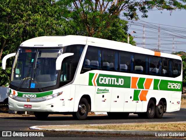 Empresa Gontijo de Transportes 21260 na cidade de Teresina, Piauí, Brasil, por Lucas Gabriel. ID da foto: 10512525.