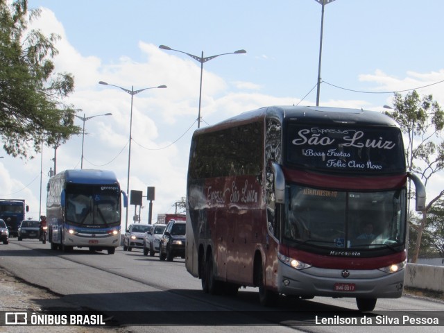 Expresso São Luiz 7820 na cidade de Caruaru, Pernambuco, Brasil, por Lenilson da Silva Pessoa. ID da foto: 10511552.