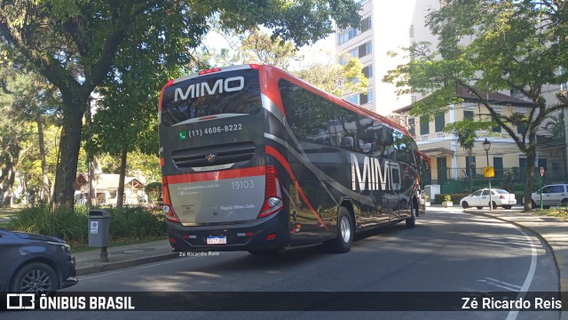 Viação Mimo 19103 na cidade de Petrópolis, Rio de Janeiro, Brasil, por Zé Ricardo Reis. Número da foto: #10512113.