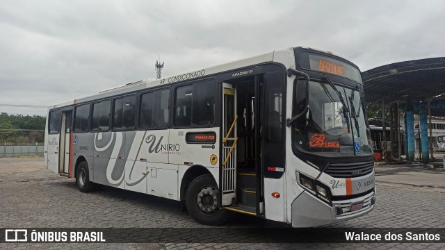 UniRio Transportes RJ 228.033 na cidade de Queimados, Rio de Janeiro, Brasil, por Walace dos Santos. ID da foto: 10511798.