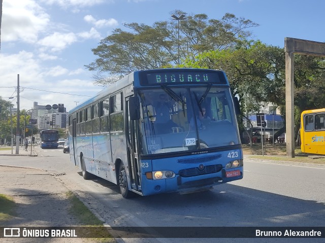 Biguaçu Transportes Coletivos Administração e Participação 423 na cidade de Florianópolis, Santa Catarina, Brasil, por Brunno Alexandre. Número da foto: #10512847.