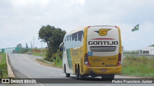 Empresa Gontijo de Transportes 21275 na cidade de Escada, Pernambuco, Brasil, por Pedro Francisco Junior. Número da foto: #10513024.