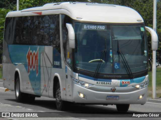 Auto Viação 1001 RJ 108.845 na cidade de Nova Iguaçu, Rio de Janeiro, Brasil, por Augusto César. Número da foto: #10511763.