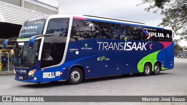 Trans Isaak Turismo 2205 na cidade de São José dos Campos, São Paulo, Brasil, por Marcelo José Souza. ID da foto: 10514444.